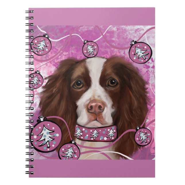 ENGLISH SPRINGER SPANIEL       NOTEBOOK (Front)