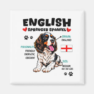 English Springer Spaniel Owner Funny Dog Lover  Magnet