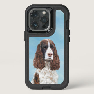 English Springer Spaniel Painting Original Dog Art iPhone 13 Pro Case