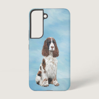 English Springer Spaniel Painting Original Dog Art Samsung Galaxy S22 Case