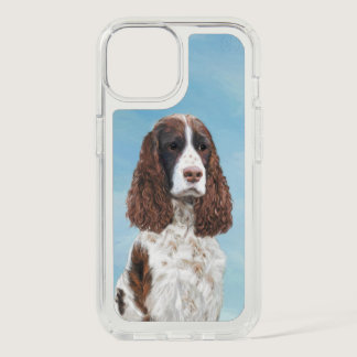 English Springer Spaniel Painting Original Dog Art iPhone 15 Case
