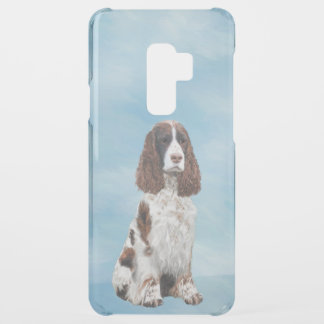English Springer Spaniel Painting Original Dog Art Uncommon Samsung Galaxy S9 Plus Case