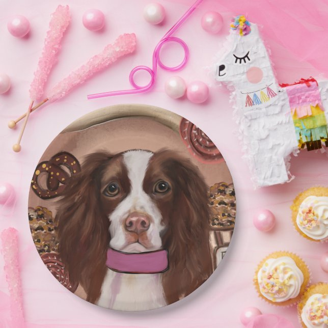 English Springer Spaniel    Paper Plates (Party)