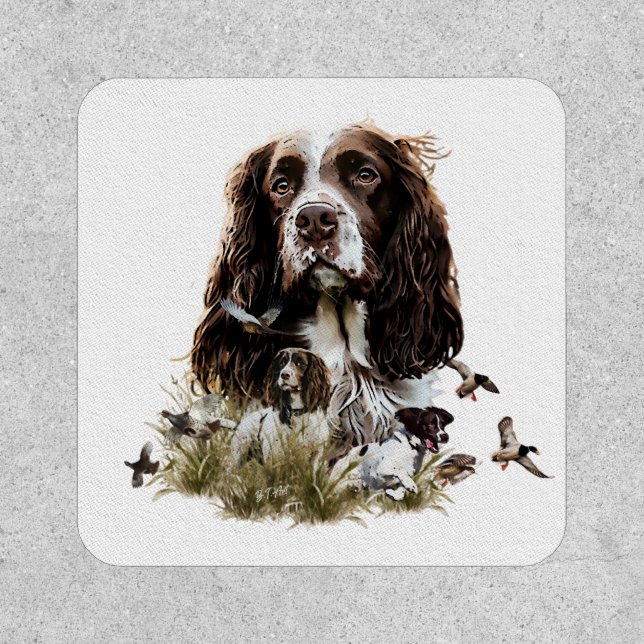 English Springer Spaniel Patch (Front)