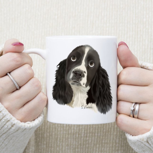English Springer Spaniel Puppy Coffee Mug (Creator Uploaded)