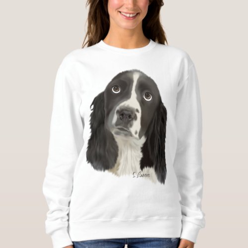 English Springer Spaniel Puppy Sweatshirt