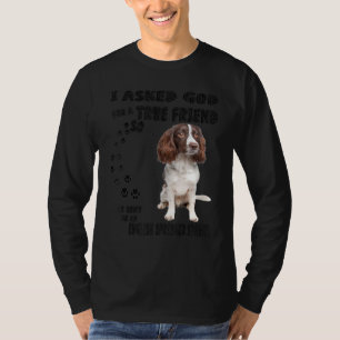English Springer Spaniel Quote Mom Dad Print, Hunt T-Shirt