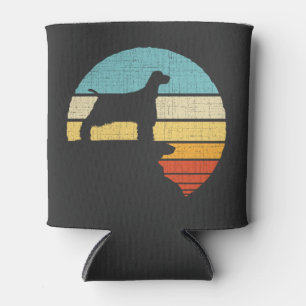 English Springer Spaniel Retro Vintage Dog Puppy Can Cooler