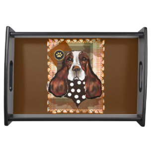 ENGLISH SPRINGER SPANIEL SERVING TRAY