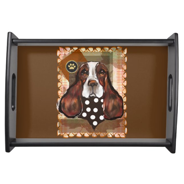ENGLISH SPRINGER SPANIEL SERVING TRAY (Front)