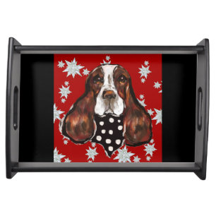 ENGLISH SPRINGER SPANIEL SERVING TRAY