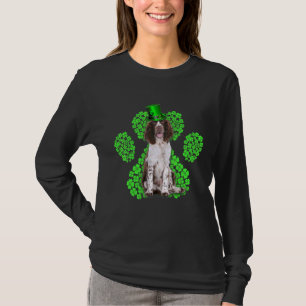 English Springer Spaniel Shamrock C St Patrick S D T-Shirt
