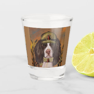 English Springer Spaniel  Shot Glass