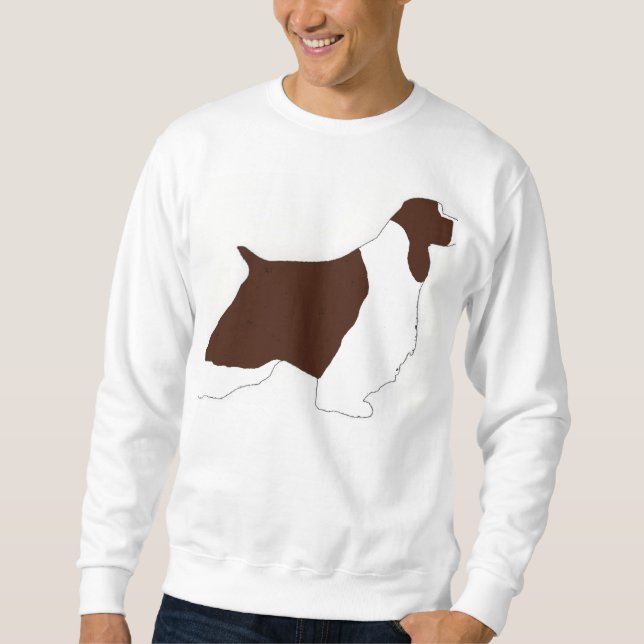 English Springer Spaniel silo Sweatshirt (Front)
