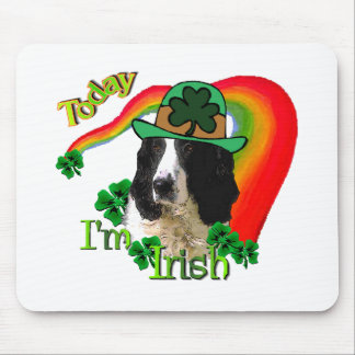 English Springer Spaniel St Pattys Mouse Pad