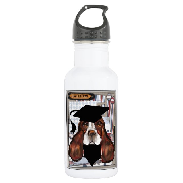 ENGLISH SPRINGER SPANIEL STAINLESS STEEL WATER BOTTLE (Front)
