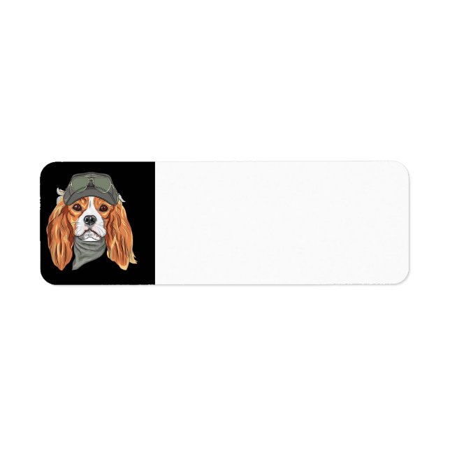 English Springer Spaniel Steampunk Label (Front)