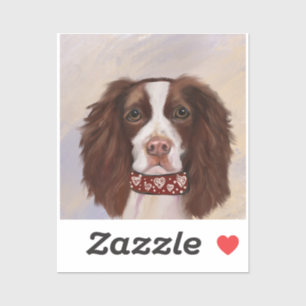ENGLISH SPRINGER SPANIEL     STICKER
