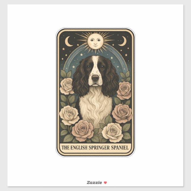 English Springer Spaniel Sticker (Sheet)