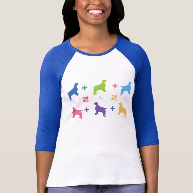 English Springer Spaniel T-Shirts (Front)