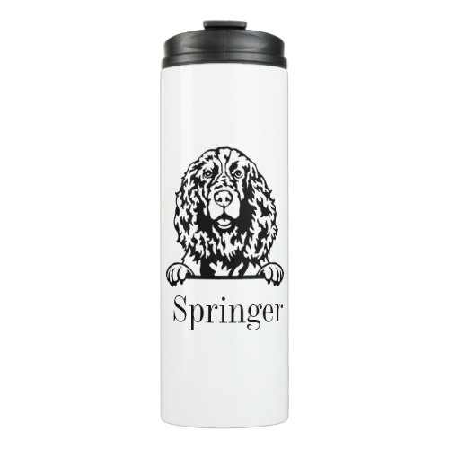 English Springer Spaniel Thermal Tumbler