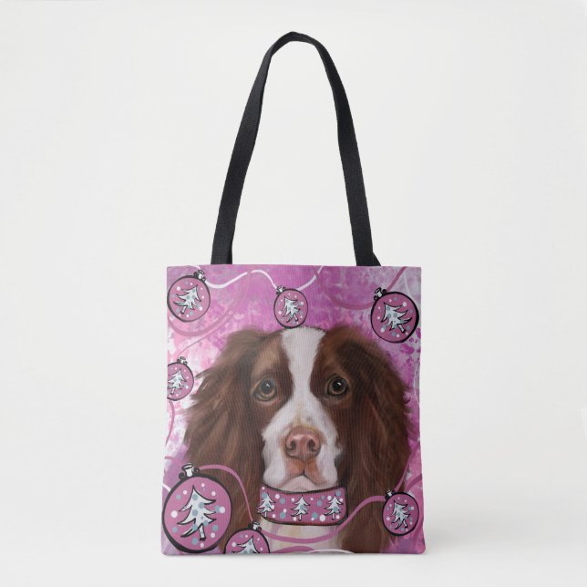ENGLISH SPRINGER SPANIEL      TOTE BAG (Front)