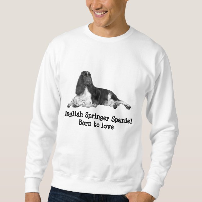 English Springer Spaniel Unisex Sweatshirt (Front)