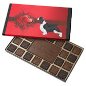 English Springer Spaniel Valentine Chocolate Box (Opened)