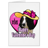 English Springer Spaniel Valentines Day (Front)