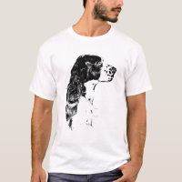 English Springer Spaniel Vintage Dog Art