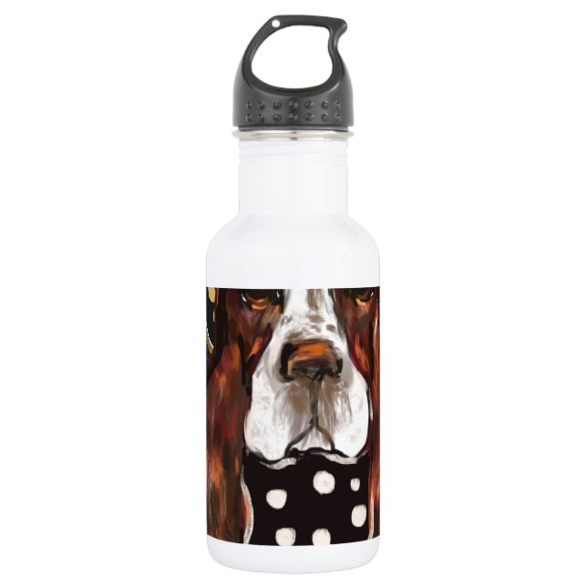 ENGLISH SPRINGER SPANIEL WATER BOTTLE (Front)