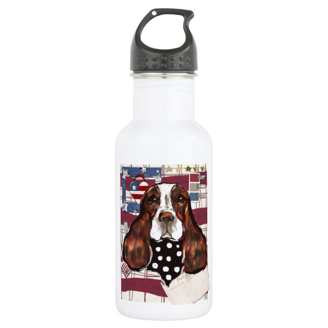 ENGLISH SPRINGER SPANIEL WATER BOTTLE (Front)