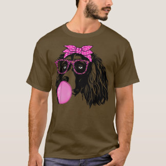 English Springer Spaniel with bubble gum bandana g T-Shirt