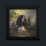 English Springer Spaniel with pheasant    Gift Box<br><div class="desc">English Springer Spaniel with pheasant</div>
