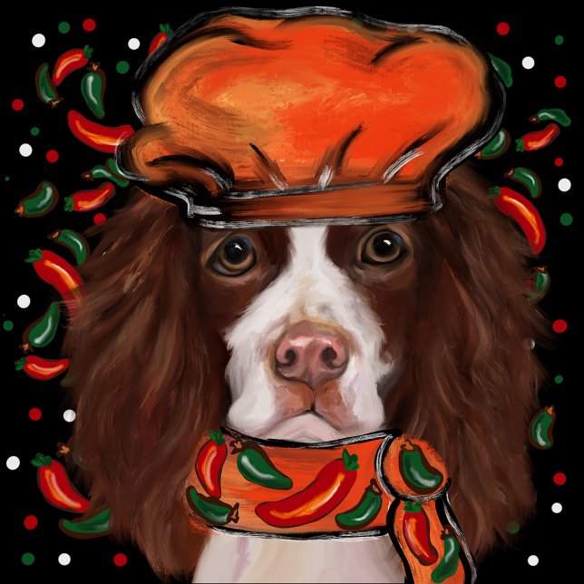 English Springer Spaniel     Wooden Box Sign (Creator Uploaded)