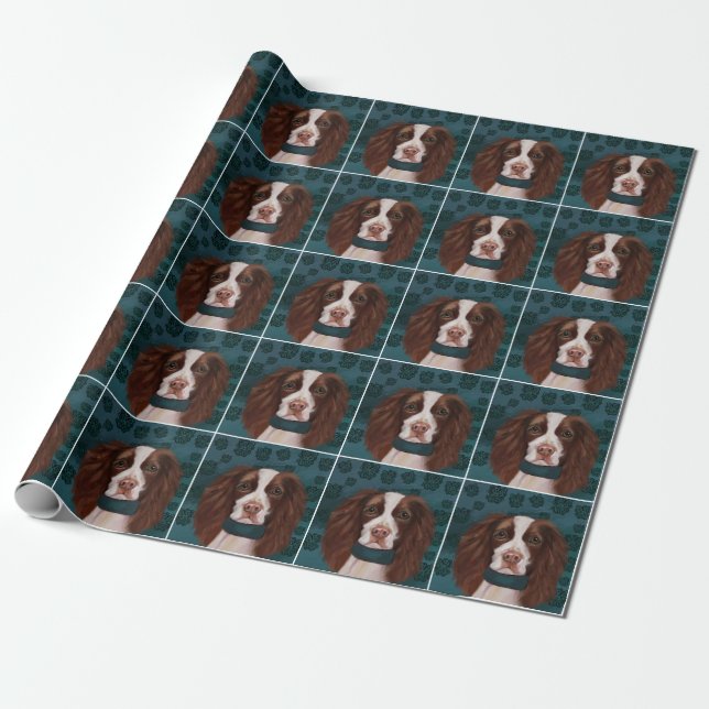 English Springer Spaniel     Wrapping Paper (Unrolled)
