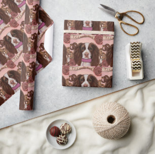 English Springer Spaniel    Wrapping Paper