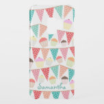 English Tea Party Bunting and Cakes Personalised Uncommon Samsung Galaxy S9 Case<br><div class="desc">Cute pattern of bunting and cupcakes on personalised case.</div>