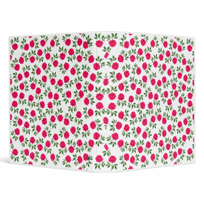 English Tea Roses Avery Binder