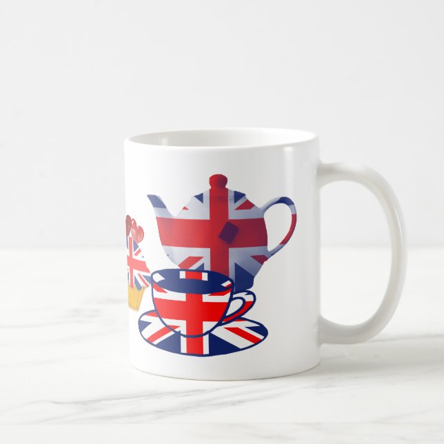 English Tea-time gifts Coffee Mug (Right)