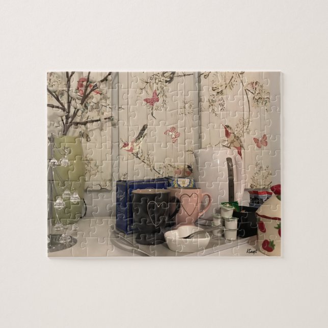 English Tea Time Jigsaw Puzzle (Horizontal)