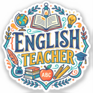 English Teacher Appreciation Sticker