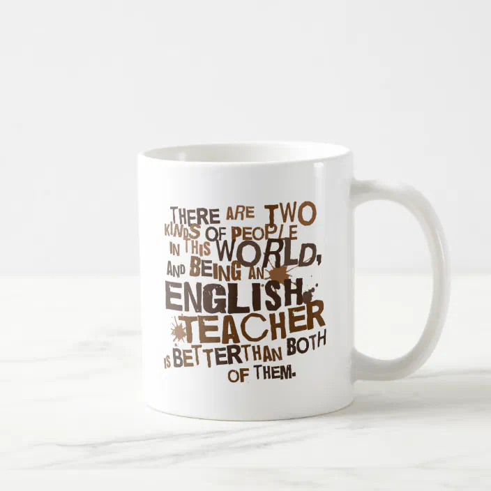 Casual High School English Teacher Gift Coffee Mug Gift Coffee Mug 