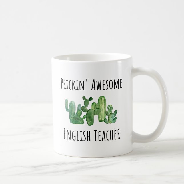 English Teacher Gift Idea Coffee Mug (Right)