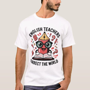 English Teachers Correct the World Grammar Teacher T-Shirt