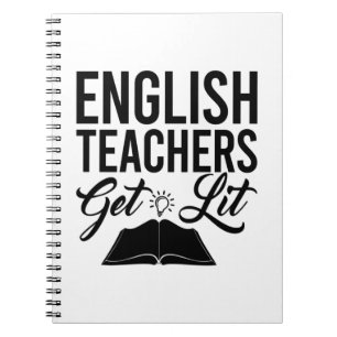 English Teachers Get Lit Notebook
