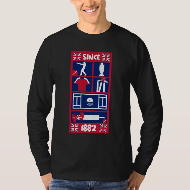 English Test Cricket  T-Shirt (Front)