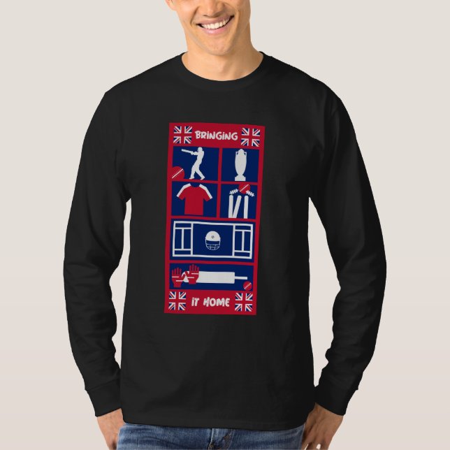 English Test Cricket  T-Shirt (Front)