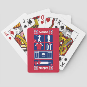 English Test Cricket The Ashes  Poker Cards
