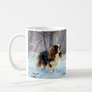 English Toy Spaniel Let It Snow Christmas  Coffee Mug